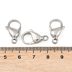 Tarnish Resistant 316 Surgical Stainless Steel Lobster Claw Clasps&nbsp;STAS-316-FL18A