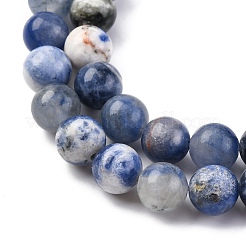Natural Sodalite Beads Strand&nbsp;GSR6mmC013