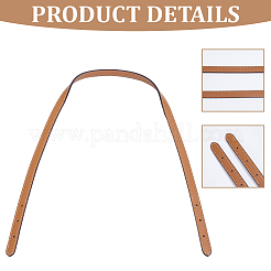 2Pcs Imitation Leather Adjustable Bag Straps&nbsp;DIY-CL0001-38A