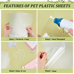 PET Plastic Sheets&nbsp;DIY-WH0304-942