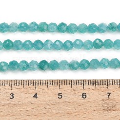Natural Amazonite Beads Strands&nbsp;X-G-T152-A01-4mm