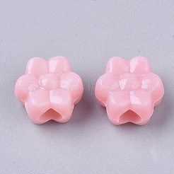 Opaque Acrylic European Beads&nbsp;X-MACR-N008-03