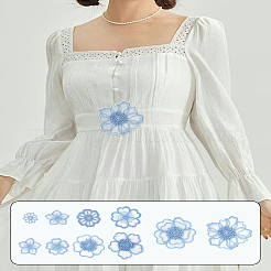 10Pcs 10 Styles Lace Embroidery Sewing Fiber&nbsp;DIY-LP0003-72
