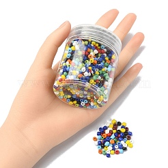 1300Pcs 6/0 Glass Seed Beads&nbsp;SEED-YW0002-19A