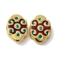 Rack Plating Brass Beads&nbsp;KK-P276-27G-01