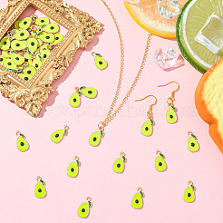 100Pcs Alloy Enamel Pendants&nbsp;ENAM-SC0006-92