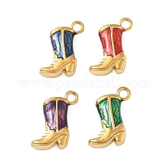 304 Stainless Steel Enamel Pendants&nbsp;STAS-I346-45G-03