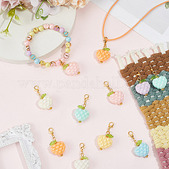 30Pcs Acrylic Pendant Decorations&nbsp;HJEW-BM00015