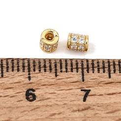 925 Sterling Silver Micro Pave Clear Cubic Zirconia Beads&nbsp;SE-CBAF1B2-13A-G