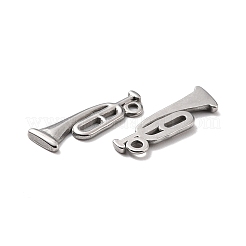 Non-Tarnish 304 Stainless Steel Pendants&nbsp;LS-STAS-B024-10P