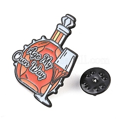 Brandy Age My Own Way Enamel Brooches&nbsp;JEWB-I063-02EB-01