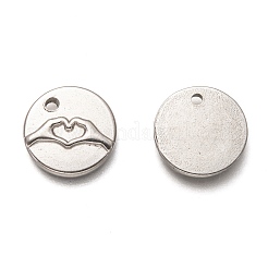Non-Tarnish 304 Stainless Steel ASL Charms&nbsp;X-STAS-L260-006P
