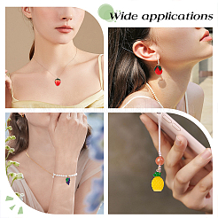 28Pcs 12 Styles Resin Pendants&nbsp;RESI-ME0001-08