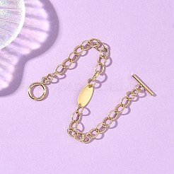 Brass Cable Chains Bracelets&nbsp;BJEW-JB12781