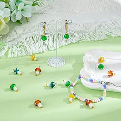 50Pcs Handmade Lampwork Pendants&nbsp;FIND-FH0005-02