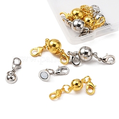 8Pcs 2 Style Brass Magnetic Clasps Converter&nbsp;KK-YW0001-35-FF