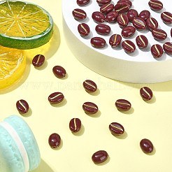 Acrylic Coffee Beads&nbsp;DIY-CJC0006-11