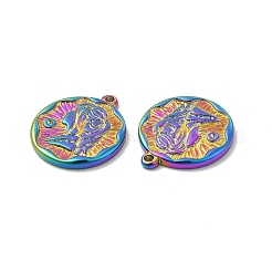 Ion Plating(IP) 304 Stainless Steel Pendants&nbsp;STAS-B032-10MC