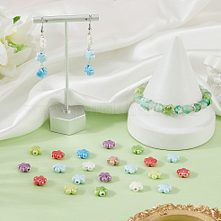 80Pcs Glazed Porcelain Beads&nbsp;PORC-PA0001-20