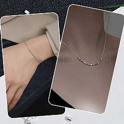 1000Pcs Brass Crimp Beads&nbsp;KK-PA0001-11