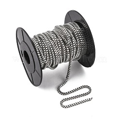 Tarnish Resistant 304 Stainless Steel Venetian Chains&nbsp;CHS-K001-34A