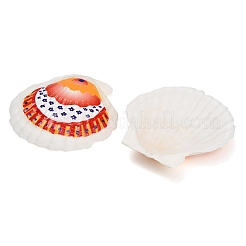 Printed Natural Shell Big Pendants&nbsp;SH-CBA93AD-19C