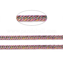 304 Stainless Steel Cuban Link Chains&nbsp;CHS-P007-31M