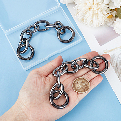 2Pcs Alloy Bag Extender Chains&nbsp;FIND-UN0003-08B