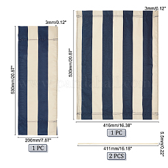 Stripe Pattern Canvas Cloth Chair Replacement&nbsp;DIY-WH0283-63A