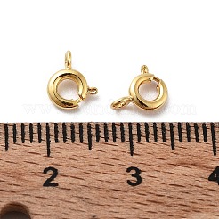 Brass Spring Ring Clasps&nbsp;LS-KK-G479-01B-G