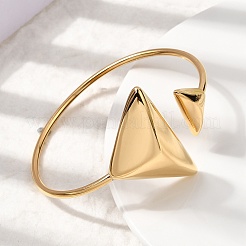304 Stainless Steel Cuff Bangles&nbsp;BJEW-Z166-04G
