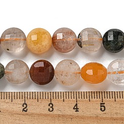 Natural Rutilated Quartz Beads Strands&nbsp;G-B099-B01-01