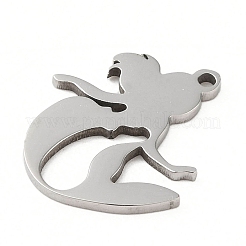 Non-Tarnish 5Pcs 201 Stainless Steel Pendants&nbsp;STAS-B064-19P