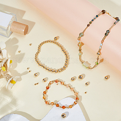 8 Styles Brass Spacer Beads&nbsp;KK-BC0014-99G