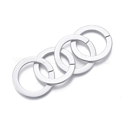 Spray Painted CCB Plastic Linking Rings&nbsp;CCB-R104-30-03