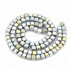 Electroplate Non-magnetic Synthetic Hematite Beads Strands&nbsp;G-N0318-39-C