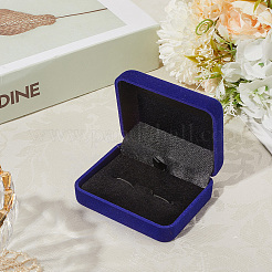 2Pcs Velvet Gift Storage Boxes&nbsp;CON-BBC0001-22