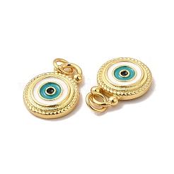 Rack Plating Brass Enamel Pendants&nbsp;KK-A177-17G