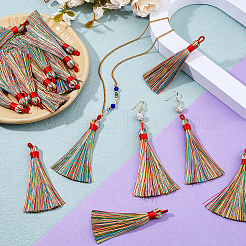30Pcs Polyester Tassel Big Pendant Decorations&nbsp;FIND-FH0010-73
