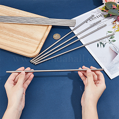 10Pcs 304 Stainless Steel Hollow Tube&nbsp;STAS-OC0001-31