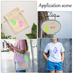 Easter PET Plastic Hollow Out Drawing Painting Stencils Templates&nbsp;DIY-WH0349-107
