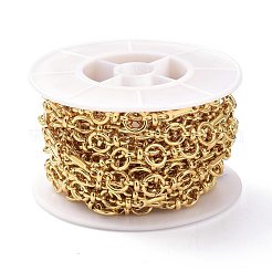 Brass Bar Link Chains&nbsp;CHC-D028-13G