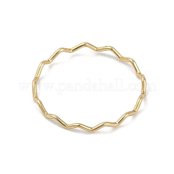Brass Finger Rings for Women&nbsp;RJEW-F164-01G-06