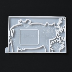 DIY Cow Photo Frame & Grass Decoration Silicone Molds&nbsp;DIY-I099-59