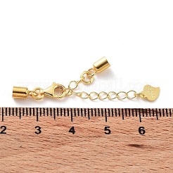 925 Sterling Silver Curb Chain Extender&nbsp;STER-G039-04A-G