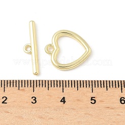 Heart Alloy Toggle Clasps&nbsp;FIND-B047-22G