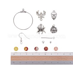 DIY Halloween Style Earring Making&nbsp;DIY-X0098-97