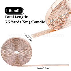 5M Flat Imitation Leather Cord&nbsp;LC-GF0001-02B-03