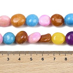 Dyed Natural White Jade Beads Strands&nbsp;GG-CBACF26-B01-03