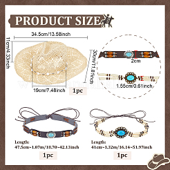 1Pc Women Straw Floppy Wide Brim Sun Hat&nbsp;AJEW-PH0007-64